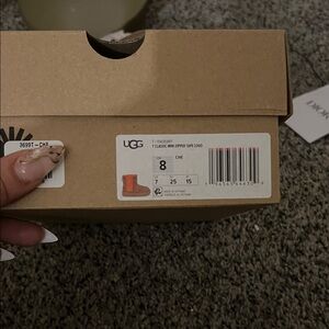 UGG Classic Mini Zipper Boots - Chestnut